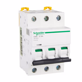 施耐德电气 小型断路器；iC65L 3P D16A