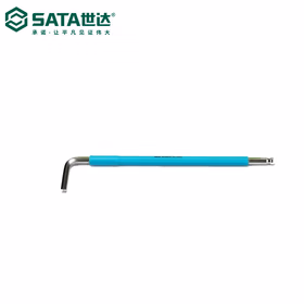 世达 彩虹系列特长球头内六角扳手4mm；80108CH