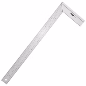 得力 钢角尺铝型材宽座   500mm；DL4038