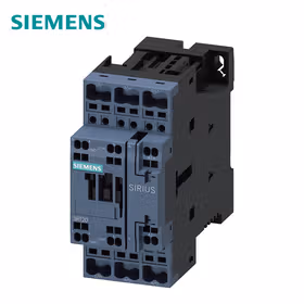 西门子 功率接触器,32A,15kW,1NO+1NC,110VDC带集成式可变电阻,3极,尺寸S0笼卡式连接适合于PLC输出端；3RT20272KF40