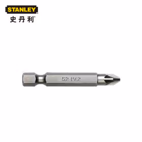 史丹利 6.3MM系列米字旋具头PZ2X50mm(X10),10个/盒；63-038T