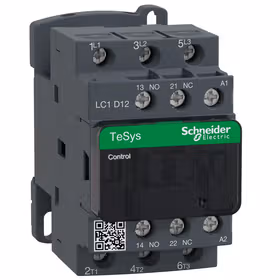 施耐德电气 国产TeSys D系列三极交流接触器,12A,110V,50/60Hz；LC1D12F7C