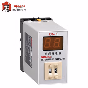 德力西电气 数显式时间继电器；JS14C 1分-99分 AC 380V