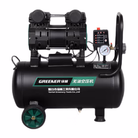 绿林空压机小型低音 工业级空气压缩机木工气泵压缩机50L