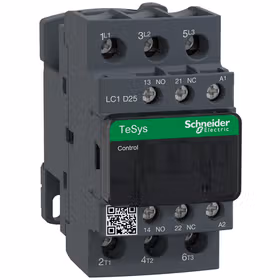 施耐德电气 国产TeSys D系列三极交流接触器,25A,48V,50/60Hz；LC1D25E7C
