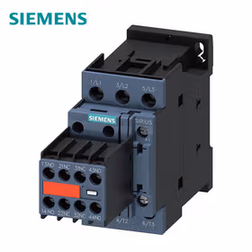 西门子 接触器,15kW,2NO+2NC,AC110V,50Hz,120V,60Hz,含插入式可变电阻,3极,尺寸S0螺栓型端子连接辅助开关不可分；3RT20271CK643MA0
