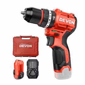 大有12V无刷锂电钻手电钻充电钻手转螺丝刀5209单电2.0标充豪华塑盒