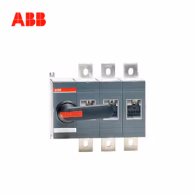 ABB 隔离开关熔断器组；OS250D12P