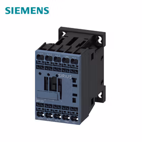 西门子 功率接触器,12A,5.5kW,1NO,24VDC通信能力,3极,尺寸S00,笼卡式连接；3RT20172BB410CC0