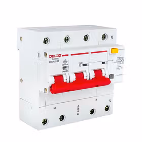 德力西电气 漏电微型断路器；DZ47LE-125 3P+N li(D) 125A