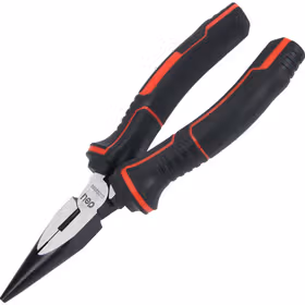 得力 工业级德式尖嘴钳省力高寿命铬钼钢   6寸；DL100206G