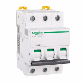施耐德电气 小型断路器；iC65H 3P D10A