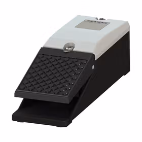 西门子 脚踏开关,1个踏板,无密封盖,无卡子,金属外壳IP65,1NO+1NC,电缆引入口M20x1.5,；3SE29020AB20