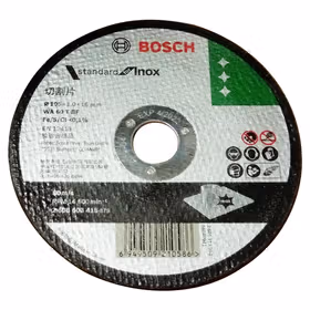 博世 不锈钢切割片105X1.0X16mm(实用系列)；2608603415