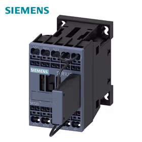 西门子 牵引接触器,12A,5.5kW,24VDC,集成有可变电阻,3极,尺寸S00笼卡式连接；3RT20172LB420LA0