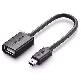 绿联UGREEN OTG数据线 10383 Mini USB2.0 T型口转A母