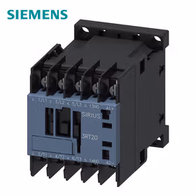 西门子 功率接触器,16A,7.5kW,1NO,24VDC,3极,尺寸S00环形电缆终端衔套连接；3RT20184BB41