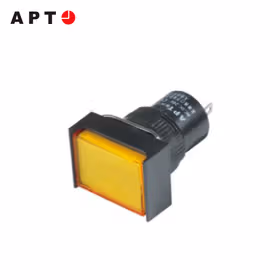 APT 指示灯(长方形) 头部可印特殊字符号；AD16-16CJS99/b23