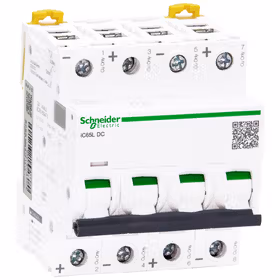 施耐德电气 小型直流断路器；Acti9 iC65L DC 4P B 63A MCB