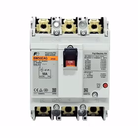 富士电机 塑壳断路器,壳架额定电流32A,额定电流20A,额定极限分断能力1.5kA,3P；BW32AAG-3P020