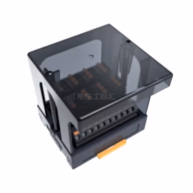 胜蓝SiRON 8位弹片式输入端子台带保护盖；T081-TG