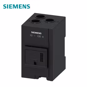 西门子 电流互感器10-100A用于3RB22/23/24结构尺寸S2/S3独立安装主电路：插入式互感器辅助电路：--；3RB29062JG1