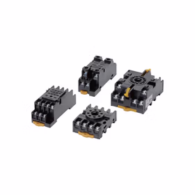 欧姆龙 共用插座/DIN导轨相关产品,方形插座；PTF08A FOR LY