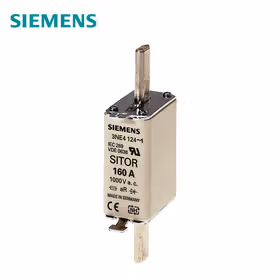 西门子 SITOR熔断片,含测量触点,NH0,输入：40A,gR,UnAC：1000V,Un直流：250V,前端标示警报器；3NE NH0 40A 1000V ACgR