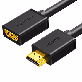 绿联UGREEN HDMI公对母延长线 10140 0.5m