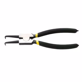 史丹利 德式轴用弯嘴卡簧钳5寸；84-338