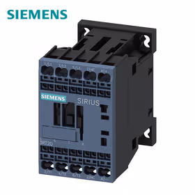 西门子 功率接触器,12A,5.5kW,1NC,DC110V,带可变电阻集成,3极,尺寸S00,笼卡式连接；3RT20172LF42