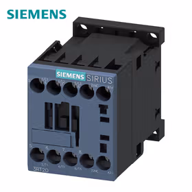 西门子 功率接触器,7A,3kW,1NC,24VDC,集成有瞬态抑制二极管,3极,尺寸S00,螺栓型端子连接适合于PLC输出端；3RT20151KB42