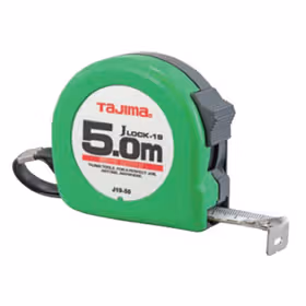 田岛 JLOCK卷尺,蓝绿粉随机发货,公制5m*19mm；J19-50