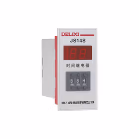 德力西电气 数显式时间继电器；JS14S 1S-999S AC380V 老型