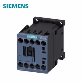 西门子 耦合辅助接触器,3NO+1NC,110VDC,集成有瞬态抑制二极管,尺寸S00,螺栓型端子连接适合于PLC输出端；3RH21311KF40
