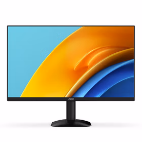 AOC 23.8英寸 100Hz超频120Hz IPS HDMI低蓝光不闪 HDR可壁挂 三边微边超薄节能办公电脑显示器24B35H
