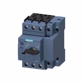 西门子 电动机保护断路器,结构尺寸S00用于电机保护,等级10具有过载继电器功能,A脱扣器0.9-1.25A,N脱扣器16A；3RV21110KA10