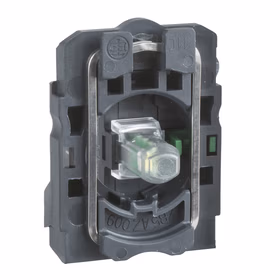 施耐德电气 绿色带灯底座24V AC/DC+1NO触点模块；ZB5AW0B31C