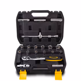 得力 20件12.5mm系列套筒组套  ；DL2020T