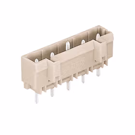 万可(WAGO) 针型插座,直型焊针1.2x1.2mm,带突出的接地插针；721-264/001-040