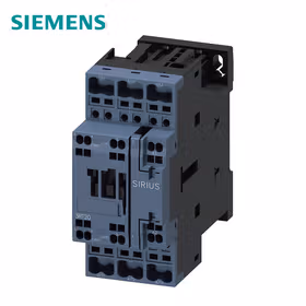 西门子 功率接触器,12A,5.5kW,1NO+1NC,24VAC,50Hz,3极,尺寸S0笼卡式连接；3RT20242AB00
