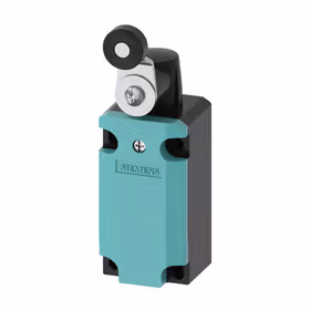 西门子 位置开关塑料外壳40mm摇臂,符合EN50041设备连接1x(M20x1.5)1NO/1NC缓动触点回转驱动装置右/左可调节的,金属杆27mm长和塑料辊19mm；3SE51320BJ01