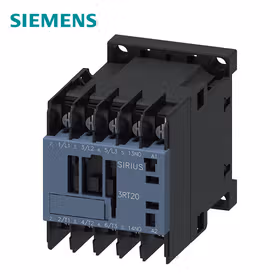 西门子 功率接触器,9A,4kW,1NO,AC110V,50Hz120VAC,60Hz,3极,尺寸S00,环形电缆终端衔套连接；3RT20164AK61