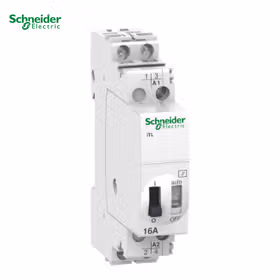 施耐德电气 脉冲开关；iTL16A 2NO 130Vac 50-60hz 48Vdc