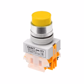 正泰 不带灯按钮；NP4-11GN 黄