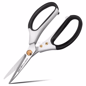 得力 强力工业剪SK5镀铬刃口   9.5寸；DL358235