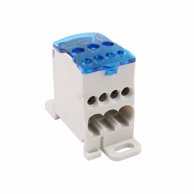 胜蓝SiRON 单极一线多进大电流分线盒电流80A一盒5个；H500-80