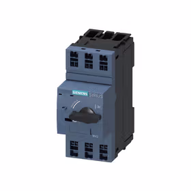 西门子 电动机保护断路器,结构尺寸S00用于启动器组合,额定电流10A,N脱扣器130A笼卡式连接；3RV23111JC20