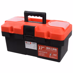 德力西电气 塑料工具箱；17寸 8160S TM