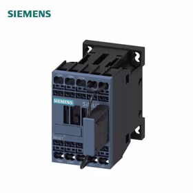 西门子 轨道的辅助接触器,2NO+1NC,24VDC,集成有可变电阻,3极,尺寸S00,弹簧型端子连接；3RH21222LB400LA0